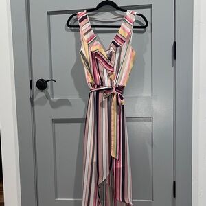 BCX Multicolor Striped Dress